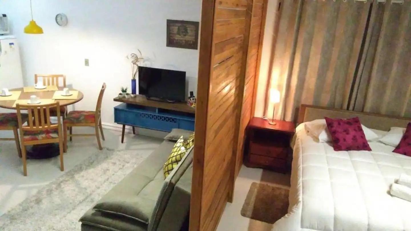 Locar-In Gramado - Loft A 50 M Da Rua Coberta. Διαμέρισμα Εξωτερικό φωτογραφία